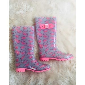 Kawaii Floral Cath Kidston Rainboots Wellingtons